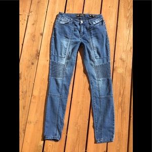 Kardashian KIM Skinny Curvy Blue Jeans 8